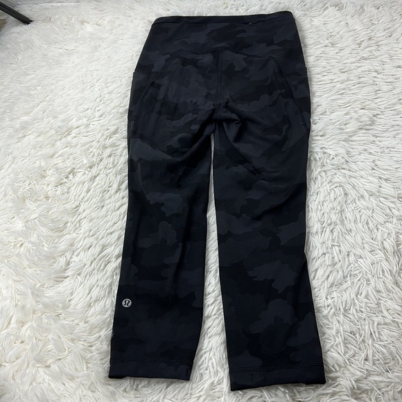 Lululemon Swift Speed High-Rise Crop 21" Heritage 365 Camo Deep Coal Multi - Picture 7 of 8
